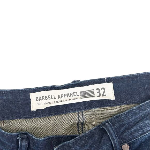 Barbell Apparel Distressed Jeans Sz 32x33 - Picture 2 of 5